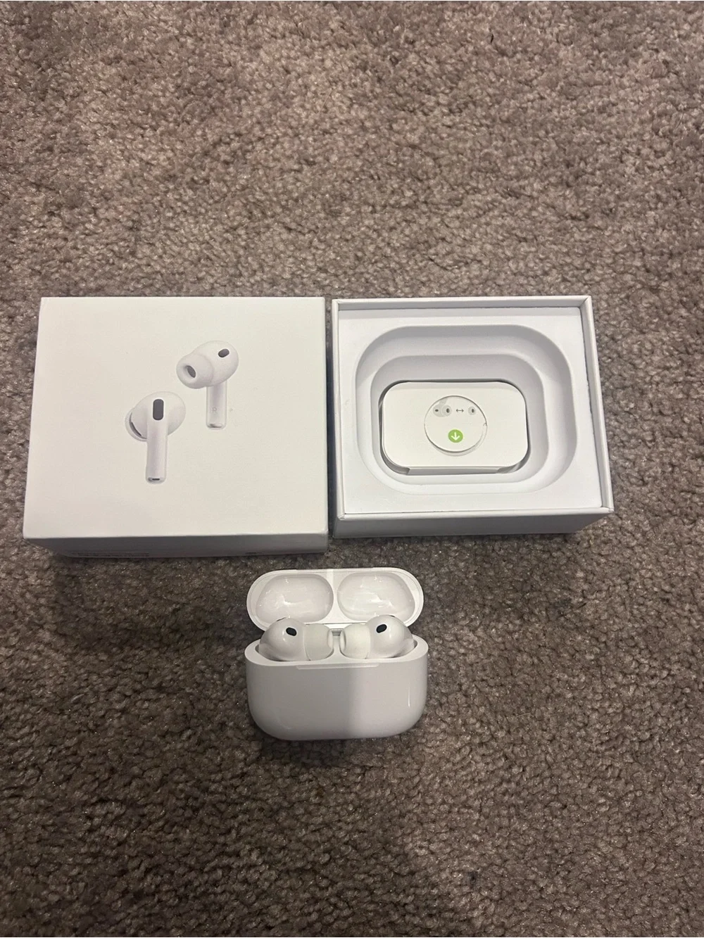 Apple AirPods 3 Pro (White) Noise-Cancelling In-Ear Earbuds with Charging Case